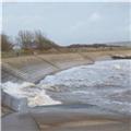 High tide at Dawlish Warren